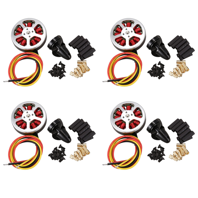 4X 5010 360Kv High Torque Brushless Motors for Multi Copter Quad Copter