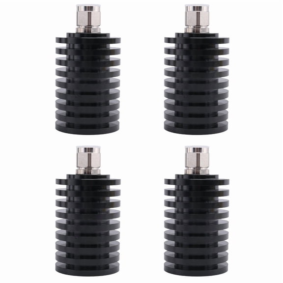 4X 50W Dummy Load N Male Connector DC - 3GHz 50 Ohm Coaxial Termination
