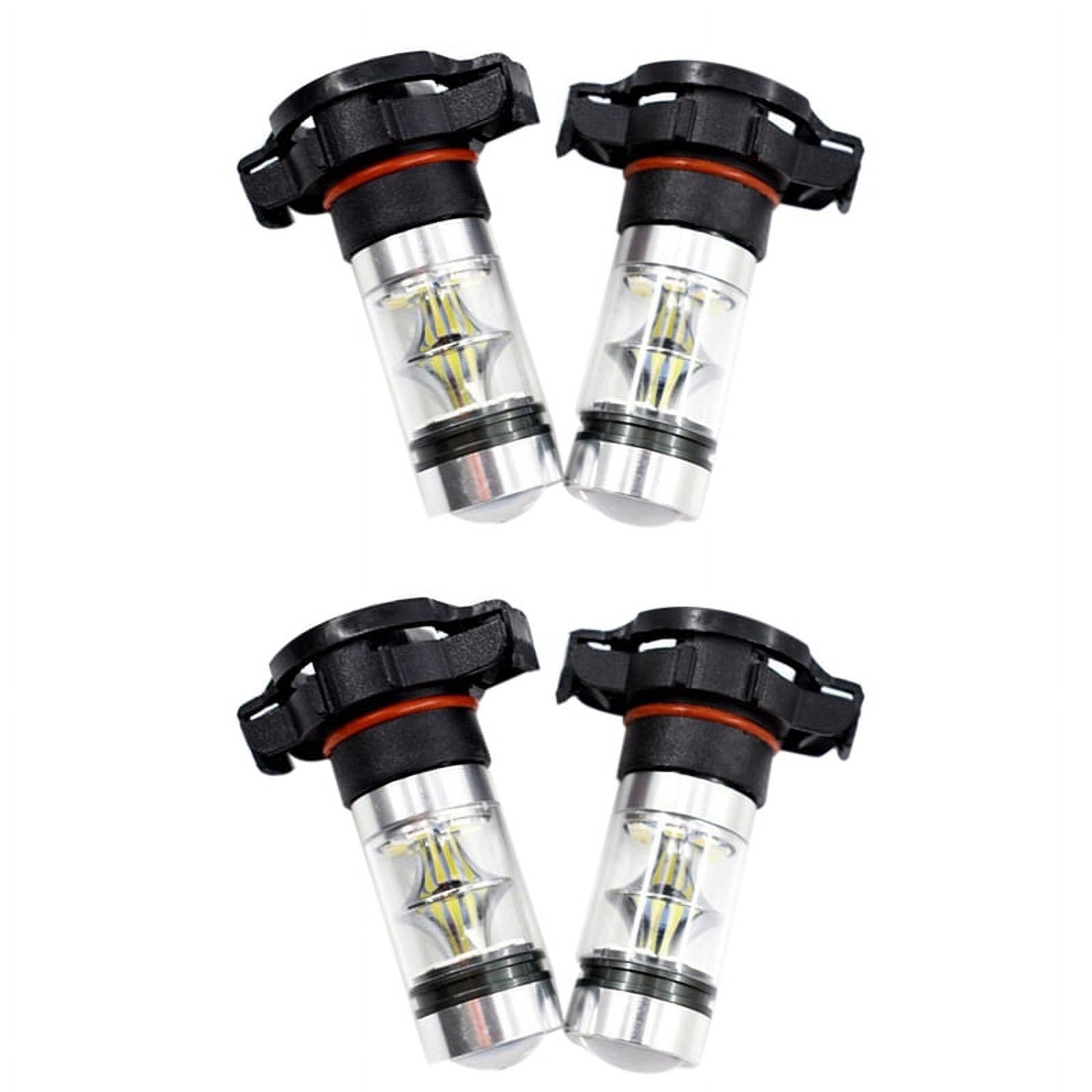 Ps24w Led 4X 5202 H16 PS24W High Power 100W 6000K Super White LED Fog Drl Lights ...