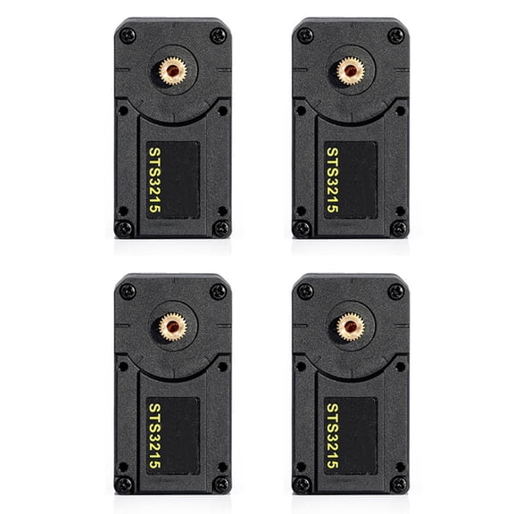4X 7.4V STS3215 Servos for SO-ARM100 Robotic Arm 19KG High Torque Intelligent Bus Servo TTL with FE-URT-1