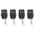 thumbnail image 1 of 4X 8 Dip Switch 330Mhz Smart Copy Remote Control Fixed Code 2 CH Duplicator for Gate Garage Door Opener or Alarm System,4 x DIP Remote Control, 1 of 3