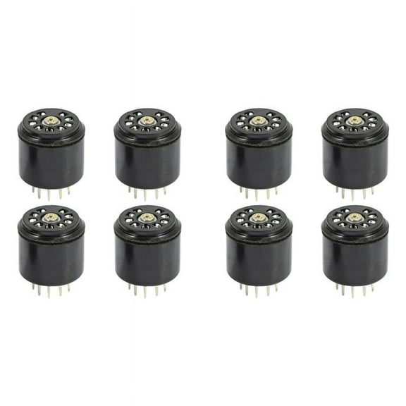 4X 9Pin Bakelite Vacuum Tube Socket Saver Base for 12AX7 12AU7 ECC82 ECC83 Amps, 8 Pcs