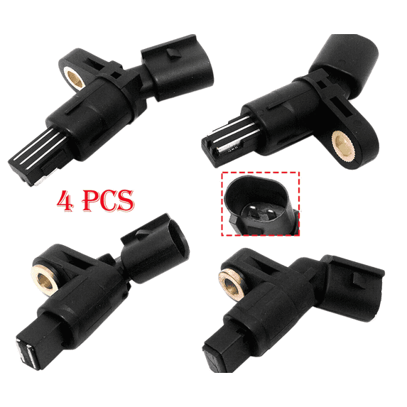 4X ABS Wheel Speed Sensor Front Rear Replacement For Volkswagen Beetle 1.8L 1.9L 2.0L 2.5L