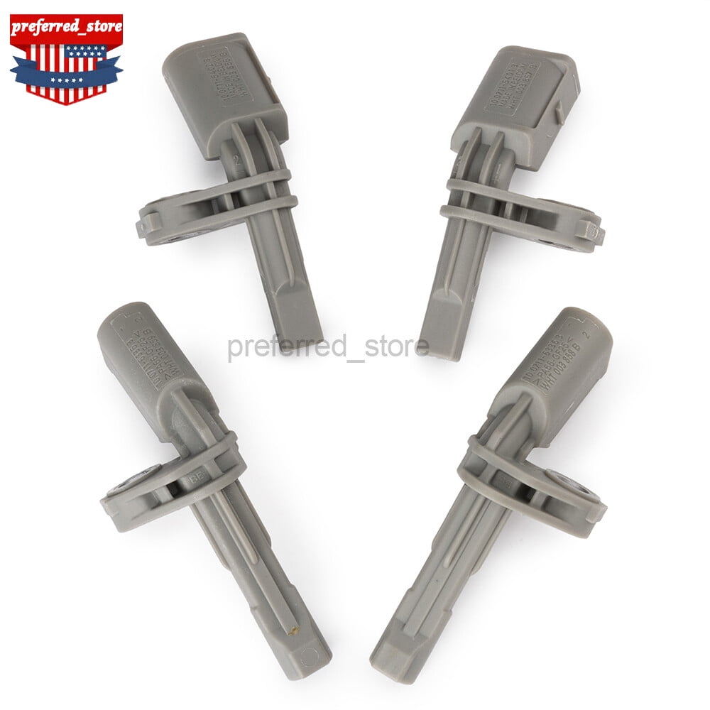 4X ABS Wheel Speed Sensors For VW Golf Tiguan 4motion AUDI TT Quattro ...