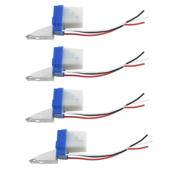 4X AC DC 12V 10A Automatic Lamp Switch Light Sensor Switch
