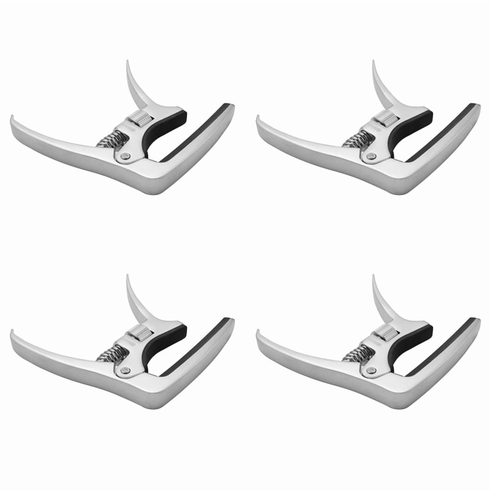 4X AROMA AC-30 Guitar Capo for Acoustic Guitar and Electric Guitar Pressure Tension Adjustable Guitar Accessories
