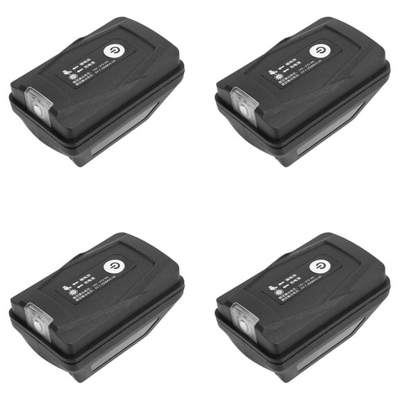 4X Adapter Light Flashlight Torch USB Mobile Phone Charger for Orange 4 Pin Socket 20V - Battery Power Bank