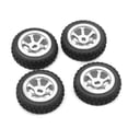 thumbnail image 1 of 4X Aluminum Alloy Wheels Rim Tires for Wltoys 1/28 K969 K989 P929 RC Car, 1 of 5