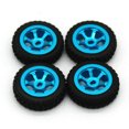 thumbnail image 1 of 4X Aluminum Alloy Wheels Rim Tires for Wltoys 1/28 K969 K989 P929 RC Car, 1 of 4
