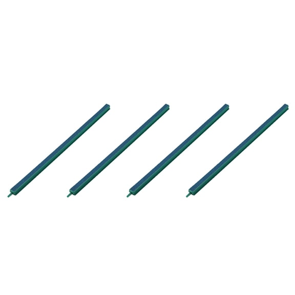 4X Aquarium Fish Tank Bubble Air Stone Bar Oxygen Pump Green+Blue 16 inch