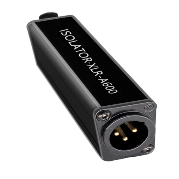4X Audio Cable Isolator XLR Eliminates Noise Ground Loop Audio Isolator Eliminates Noise