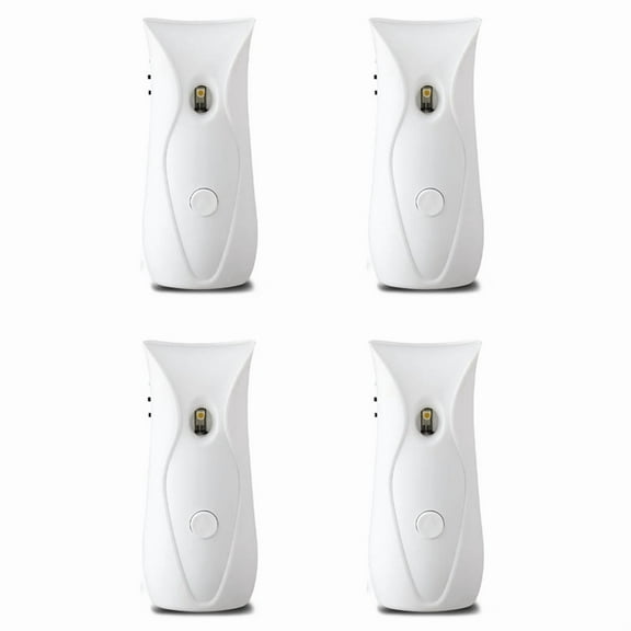 4X Automatic Air Freshener Dispenser Bathroom Timed Air Freshener Wall Mounted, Automatic Scent Dispenser for Home