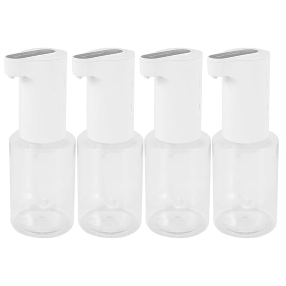 4X Automatic Alcohol Dispenser Touchless Machine Sensor Soap Dispenser 350Ml Soap Dispenser,4 x dispenser,White