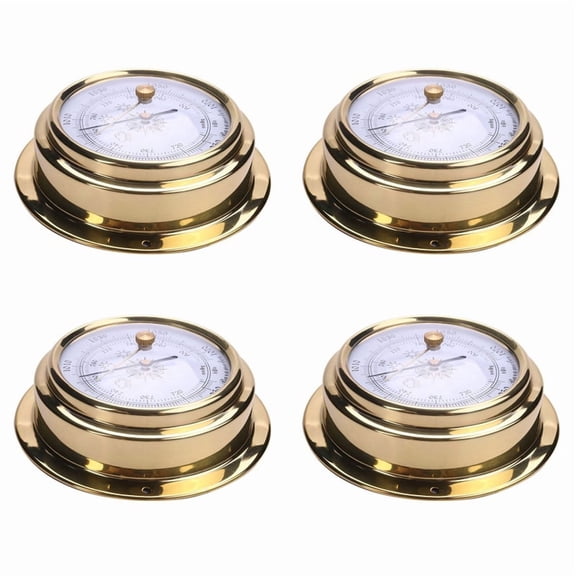 4X B9193 Multifunctional Household Weather Station Aneroid Barometer