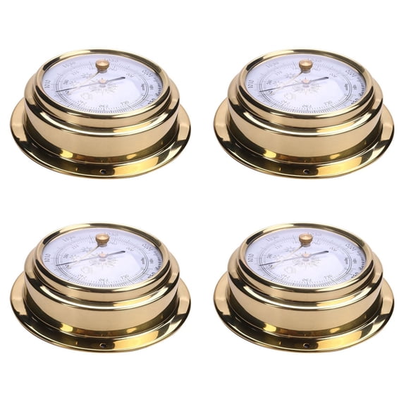 4X B9193 Multifunctional Household Weather Station Aneroid Barometer