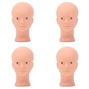 4X Beauty Eyelash Extension Practice Training for Makeup Cosmetology Mannequin Manikin with Mount Hole