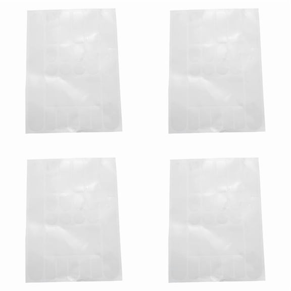 4X Bicycle Front Fork Frame Protector Bike Chain Stay Protection Cycling Fork Wrap Guard Pad Transparent,4 x Bicycle protection sticker,Transparent