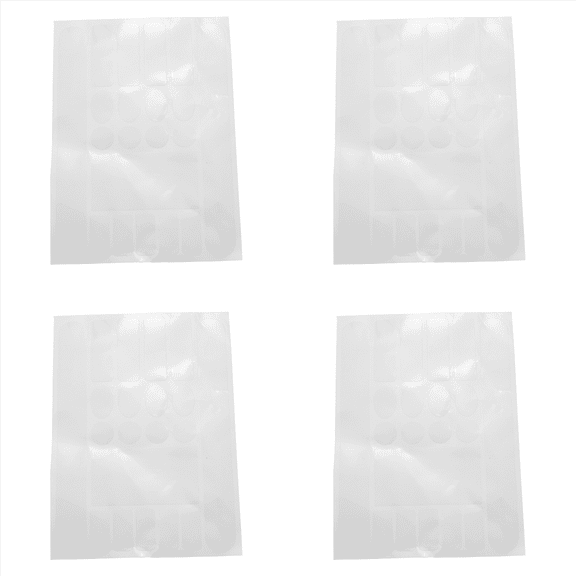 4X Bicycle Front Fork Frame Protector Bike Chain Stay Protection Cycling Fork Wrap Guard Pad Transparent
