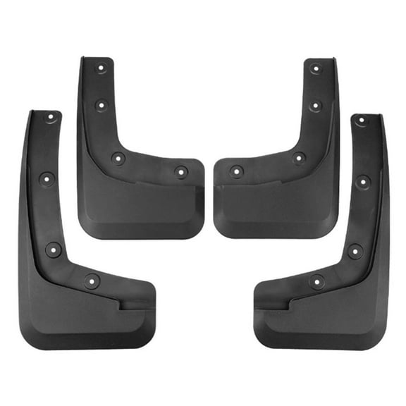4X Black Mud Flaps Front And Rear Splash Guard Mudflaps For Ford For Ranger 2024 Fangkenuo