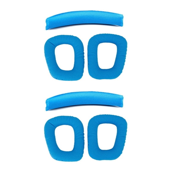 4X Blue Replacement Headband Cushion Pad Headband Pads Earpad for G430 G930