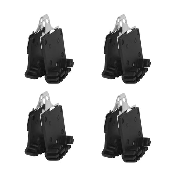 4X Brake Pads Hydraulic Disc Brake Metal Cooling Fin Ice Tech for XTR XT Deore for Mountain Bike Accessories,4 x Brake Pads,Black