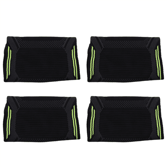 4X Breathable Basketball Football Sports Kneepad High Elastic Volleyball Knee Pads Brace Training Knee Support Protect L