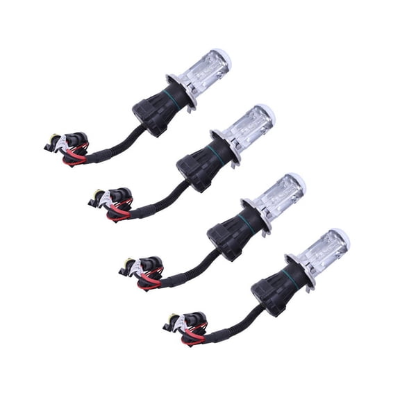 4X Bulb AUTO HID BI-Xenon Beam HI / LOW Bulb H4 (55W, 6000K)