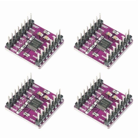 4X CJMCU-1220 ADS1220 ADC 24 Bit A/D Converter Module  Low Power 24 Bit Analog-to-Digital Converter Sensor Module