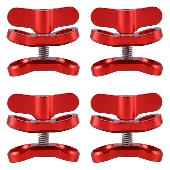 4X Camera Accessory Diving Lights Butterfly Clip Arm Clamp Mount Aluminum for 3+/4/5 Gitup