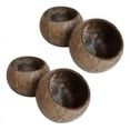 thumbnail image 1 of 4X Can Pouring Candle Coconut Shell Bowl,Coconut Shell,Coconut Wood Bowl, Decoration Bowl,Storage Bowl, 1 of 10