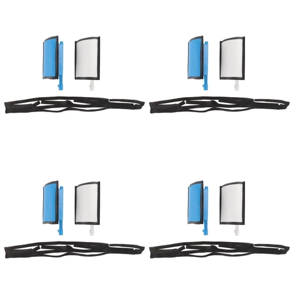 4X Car Dual Zone Air Conditioning Heater Flap Repair Kit 6480E3 for 407 2004-2016 C5 2001-2008