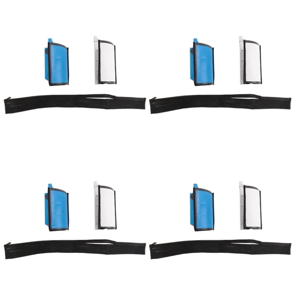 4X Car Dual Zone Air Conditioning Heater Flap Repair Kit for 407 2004-2016 C5 6480E3