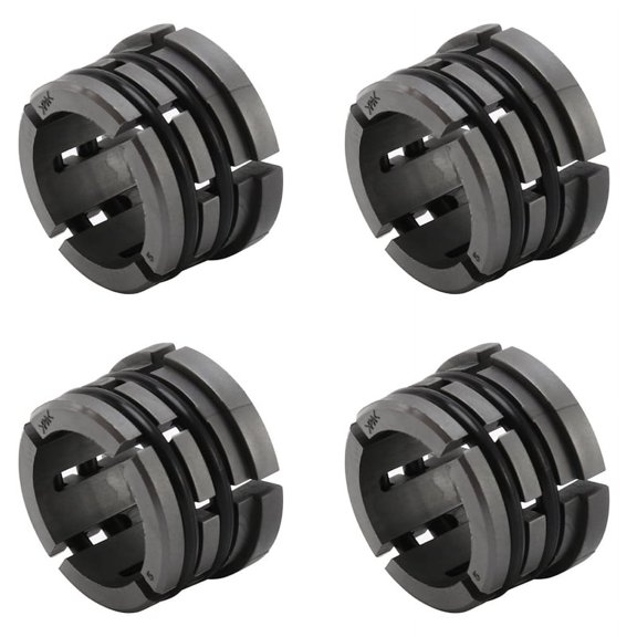 4X Car Steering Gear Rack Bushing for I30 2010 HD 2011 I30 CW 2009 for CERATO FORTE,4 x Steering Gear Rack Bushing,Black