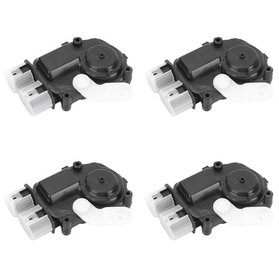 4X Car Tail Door Lock Actuator Tail Door Latch Trunk Lid Lock Actuator for Elysion RR713-16 72115-SJK-J01,4 x Lock Actuator Motor,Black