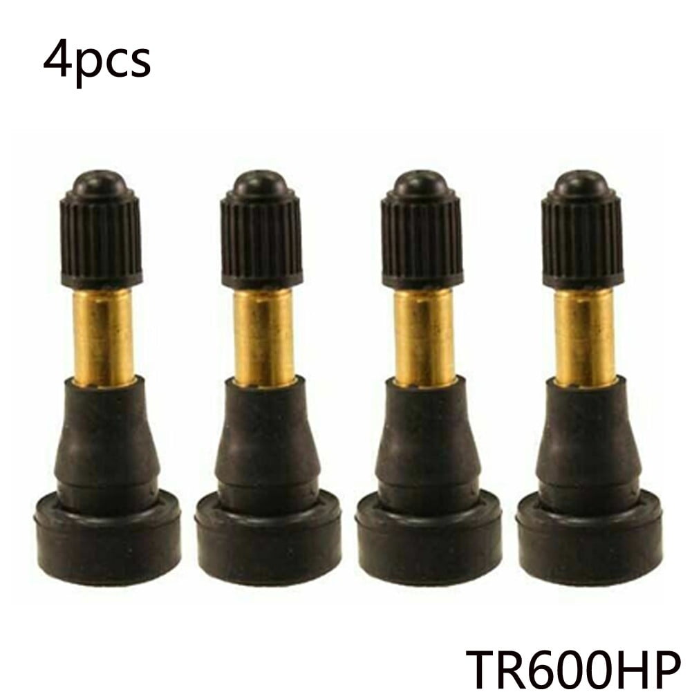 4X Car Truck Tr600Hp High Pressure SnapIn Brass Tubeless Tire Valve