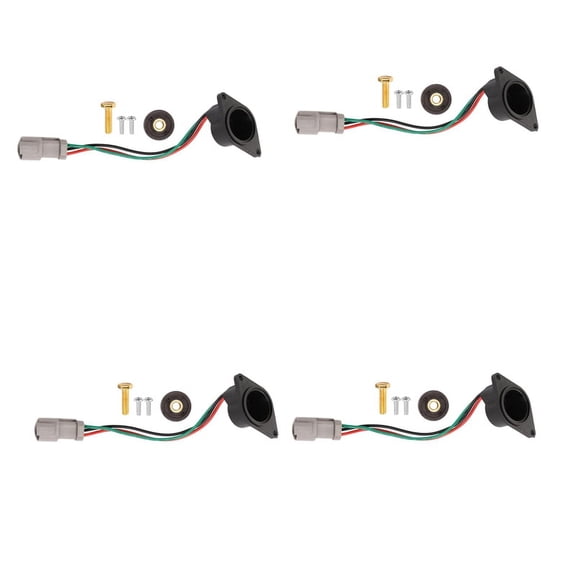 4X Cart Speed Sensor for ADC Motor Club Car IQ and Precedent, 102704901,4 x Speed Sensor,Black