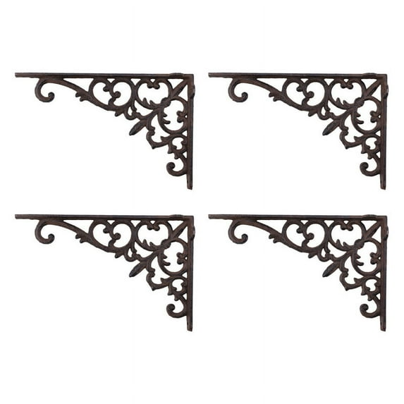 4X Cast Iron Plant Hanger Hook for Indoor Outdoor Bird Feeder Lantern Pots Wind Chimes