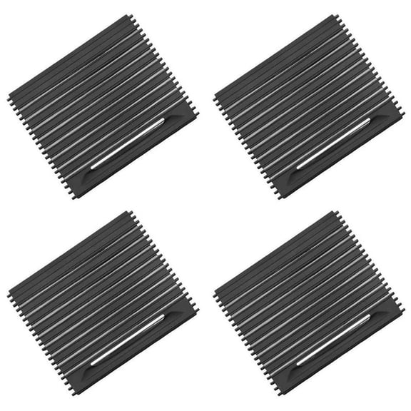 4X Center Console Cover Water Cup Holder Sliding Roller Blind Car Accessories for - X5 F15 X6 F16 51169251973,4 x Cup Holder Roller Blind,black