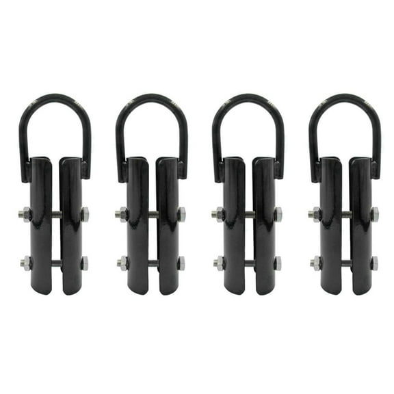 4X Clamp,Rope Climb Workout Rig Attachment Hook for 1.5Inch Rope Clasp Fitness Equipment Strength Training