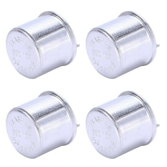 4X Classic Car Flasher Unit Relay Indicators 12V Light Turn Signal 2 Pin