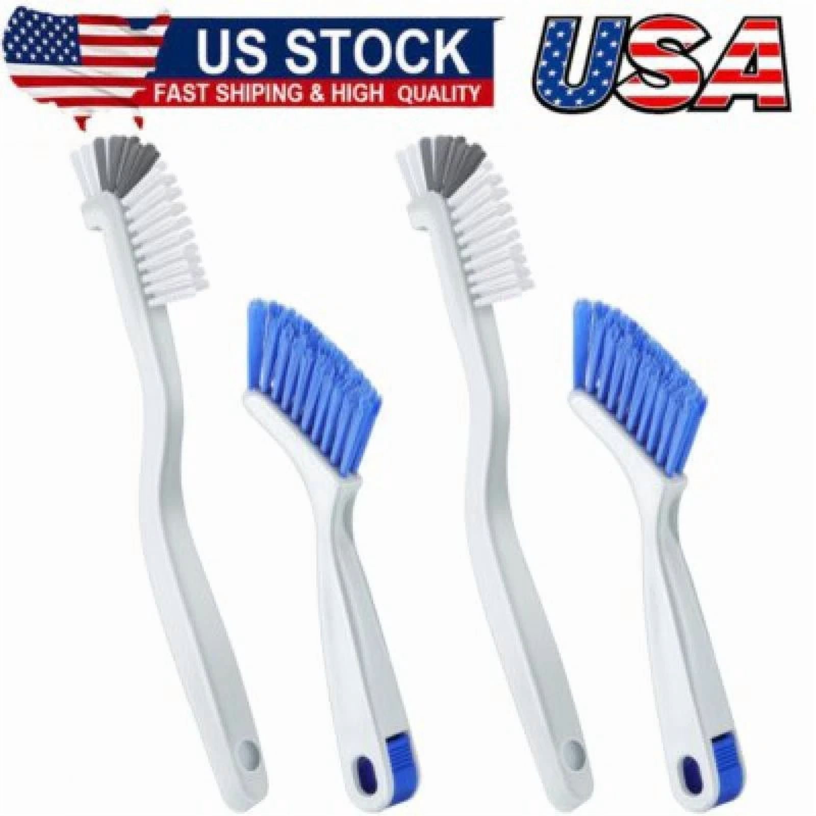 4X Cleaning Brush Small Scrub Brush For Cleaning Bottle Sink Kitchen Sink Brush