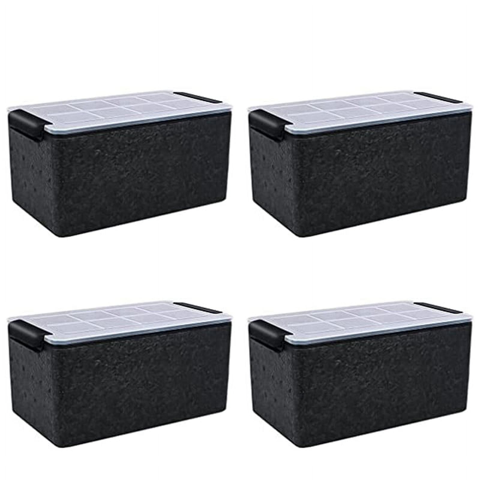 4X Clear Ice Maker, Clear Ice Square Tray Make 8 Big Square Ice Square, Crystal Clear Ice Square Maker for Cocktails