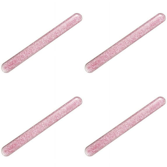 4X Crystal Nail Shiner Nano Mini Buffers Block with Portable Case for Natural Nails