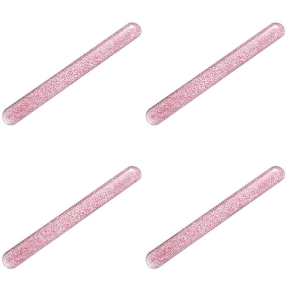 4X Crystal Nail Shiner Nano Mini Buffers Block with Portable Case for Natural Nails