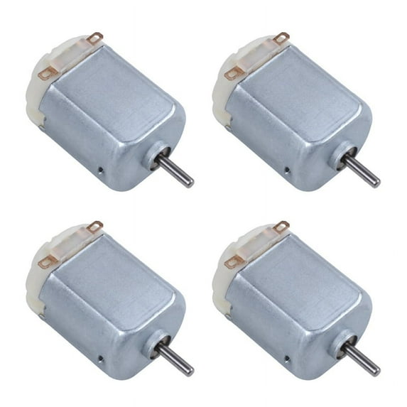 4X DC 1.5V - 3V Mini Electric Motor 18000 RPM, DIY Toy