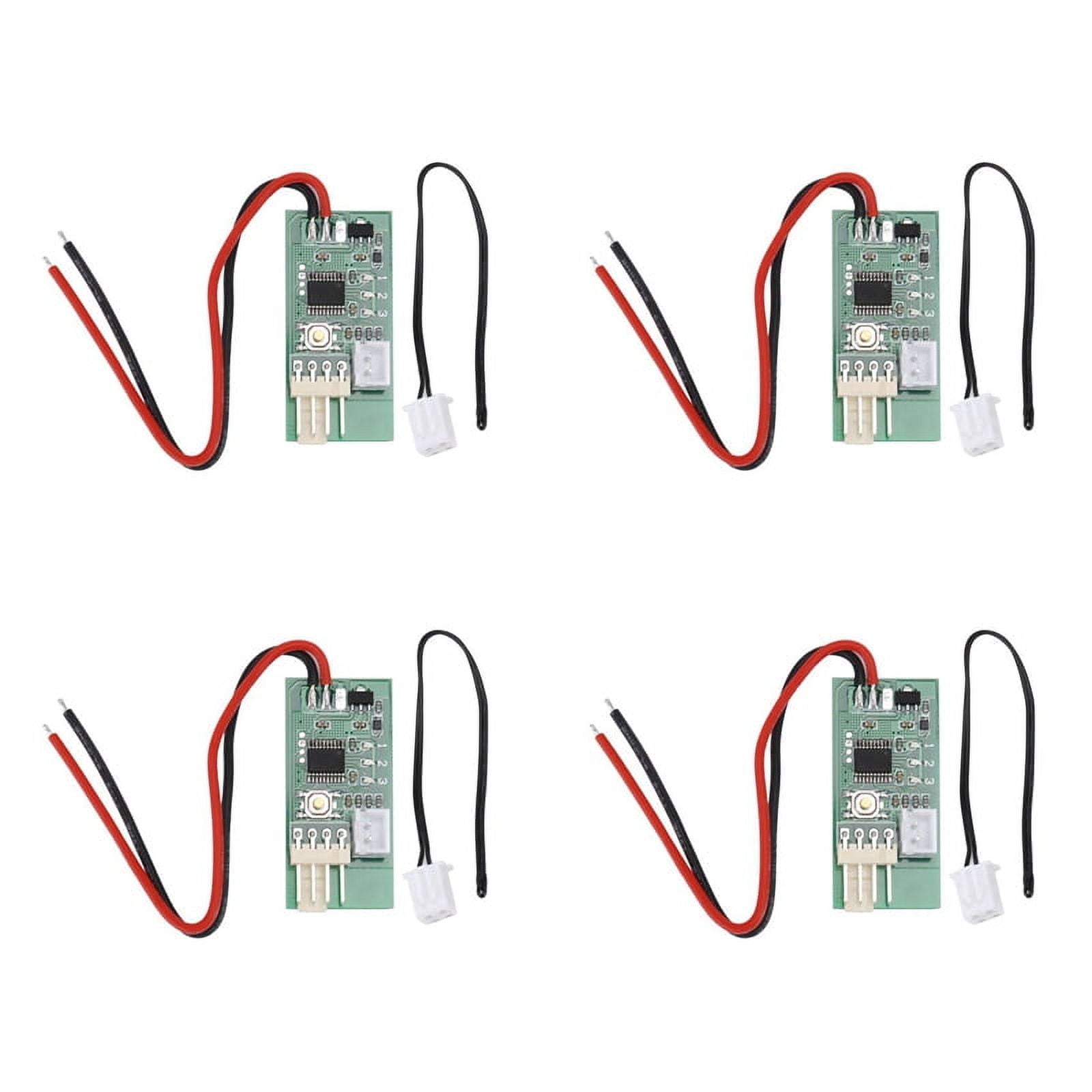 Governor Cpu 4X DC 12V 4 Wire PWM Fan Temperature Control Speed Controller Governor ...