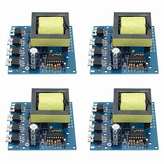 4X DC 12V to AC 220V 380V 500W 1000W Inverter Boost Board Transformer Power Car Converter Module(500W),4 x Inverter Module(500W)