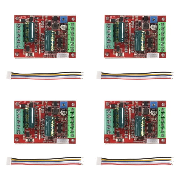 Contrôleur Moteur Brushless DC 6-60V 400W - Lot De 2 Pièces, Pour Moteur Triphasé à Hall - PWM