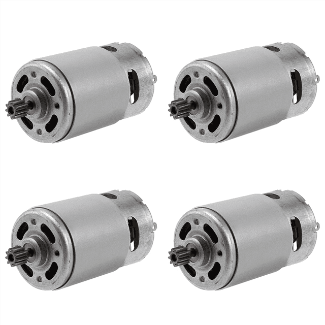 4X DC Motor 18V for Children Electric Car,RC Ride, Baby Car Electric