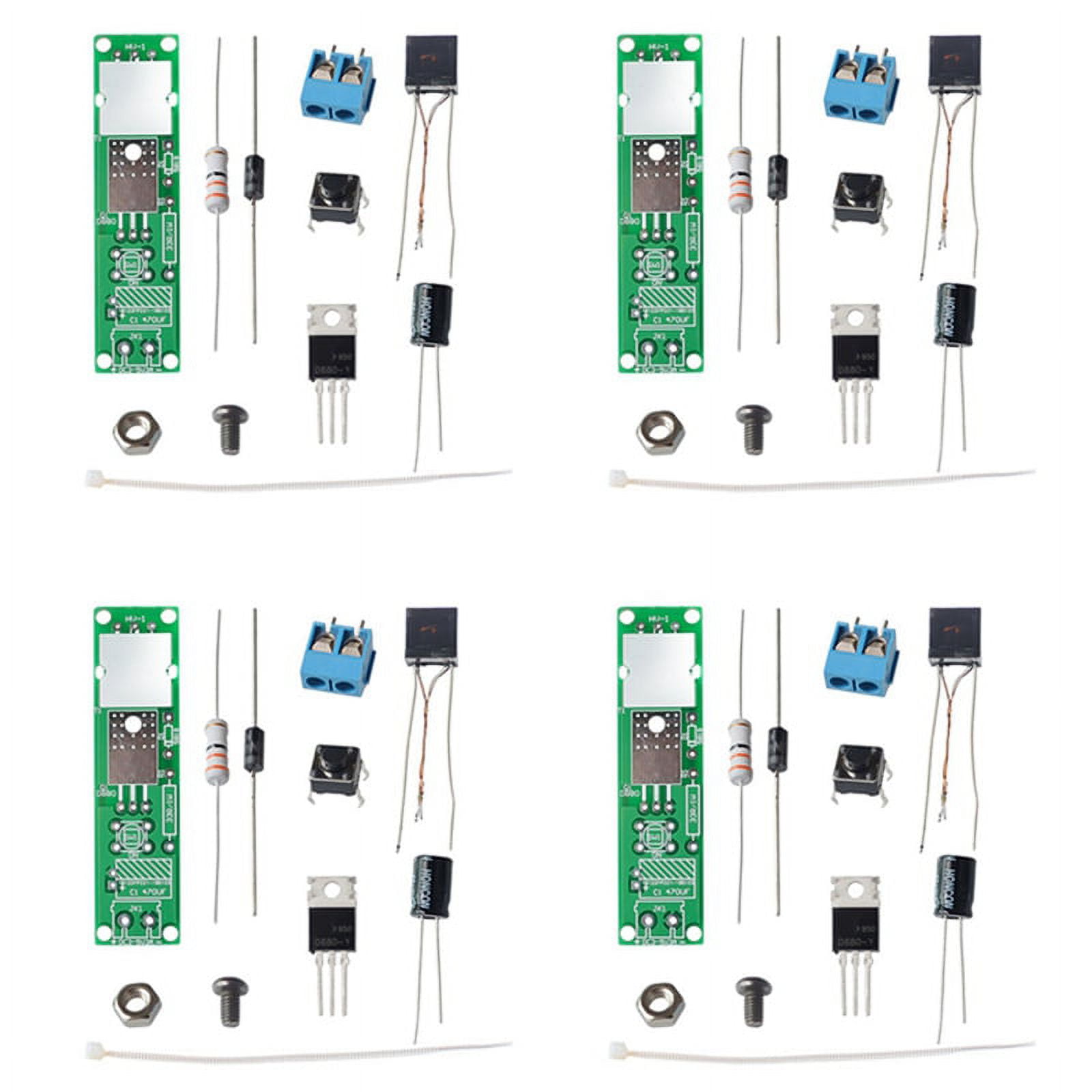 4X DC35V DIY Kit High Voltage Generator Arc Igniter Lighter Kit for